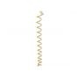 Ponytail Wrap: Gold - 30,5 cm, Größe (26PT20g): Medium (7,5cm Umfang)