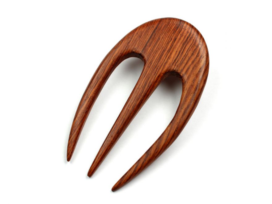 Haarforke aus Holz: Palisander - Parvus