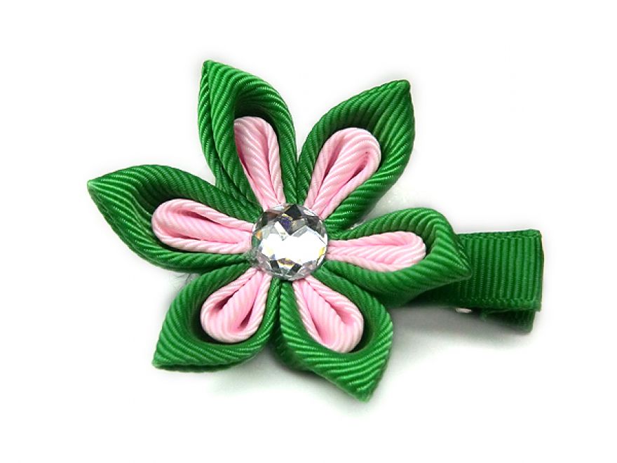 Kanzashi Blüten-Haarclip