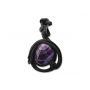 Anhänger aus Kunstharz mit Halbedelstein - Amethyst