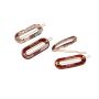 Tige Boule Haarspange "Mini Oval" Classic