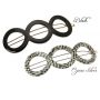 Tige Boule Haarspange "Triple Circle" Classic